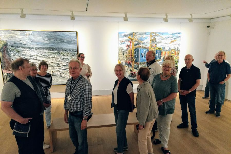 Besuch in der Kunsthalle.