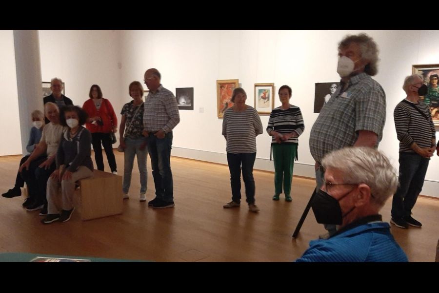 Besuch in der Kunsthalle.